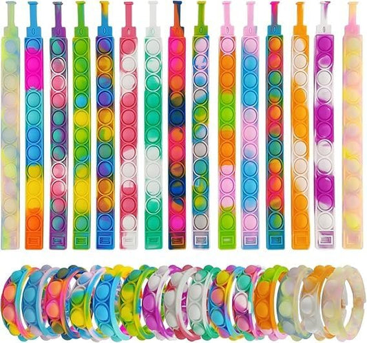 BeyondLuv Party Favors For Kids Birthday- 30Pcs Bracelet|Toys Boys Girls|Kids Party Favors Mini Toys| Return Gifts For Kids Toys|Birthday Giveaways For Kids|Party Favours|Kids Birthday Return gift